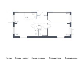 4-комнатная квартира на продажу, 80.6 м2, Москва, Молжаниновский район