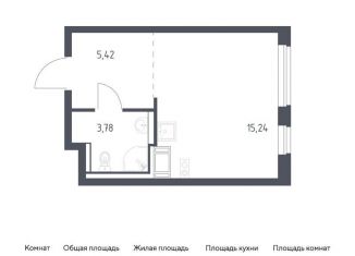 Продается квартира студия, 24.4 м2, Ленинградская область