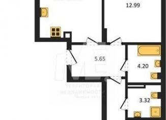 Продажа 2-комнатной квартиры, 67.2 м2, Калининградская область, Батальная улица, 65Б