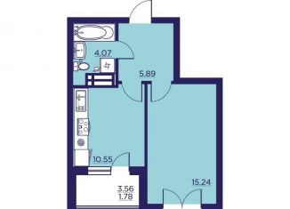 Продажа 1-комнатной квартиры, 38 м2, Воронеж, Центральный район, улица Ломоносова, 116/25