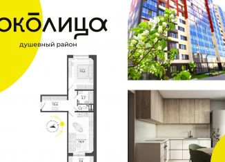 Продажа 2-ком. квартиры, 49.1 м2, посёлок Садовый, микрорайон Околица, 11С