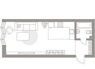 Продается квартира студия, 37.6 м2, Москва, Южнопортовый район