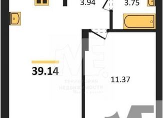 Продается 1-ком. квартира, 39.1 м2, Калининград, Ленинградский район, улица Старшины Дадаева, 55