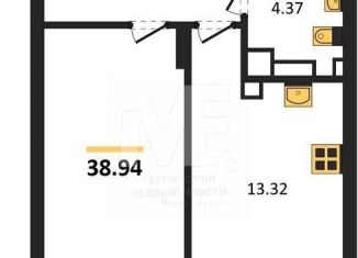 Продаю 1-комнатную квартиру, 38.9 м2, Калининградская область, Батальная улица, 65Б