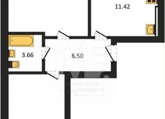 Продается 2-ком. квартира, 58.5 м2, Калининградская область