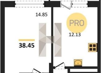 Продажа 1-ком. квартиры, 38.4 м2, Воронеж, Коминтерновский район, Московский проспект, 66