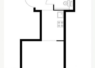 Продаю квартиру студию, 24.9 м2, Москва, метро Раменки, Очаковское шоссе, 5к4