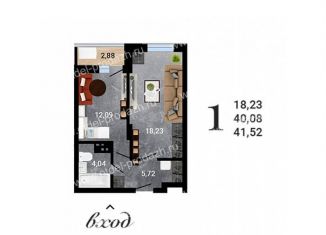 Продается 1-ком. квартира, 41.5 м2, Воронеж, улица Антонова-Овсеенко, 35С, Коминтерновский район