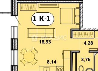 1-ком. квартира на продажу, 37.2 м2, Бурятия