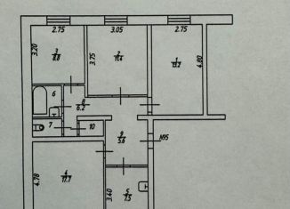 Продажа 4-комнатной квартиры, 75.5 м2, Тула, улица Макаренко, 13к3