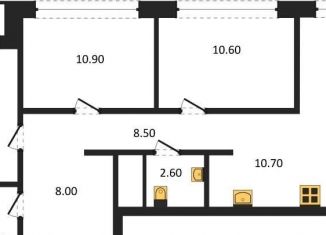 Продажа 3-комнатной квартиры, 90.5 м2, Новосибирск