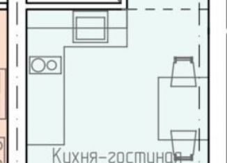 Продается квартира студия, 23.3 м2, Грозный, проспект В.В. Путина, 38