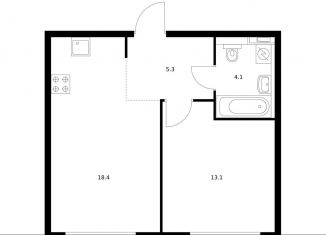 Продается 1-комнатная квартира, 40.8 м2, Санкт-Петербург, метро Выборгская, Большой Сампсониевский проспект, 69к2