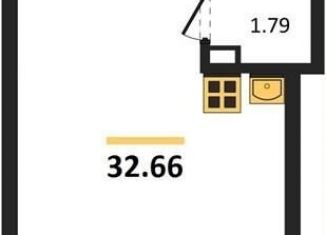 Продажа квартиры студии, 32.7 м2, Воронеж, Коминтерновский район