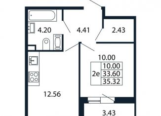 Продаю 1-ком. квартиру, 37 м2, Санкт-Петербург, муниципальный округ Юнтолово, Арцеуловская аллея, 9