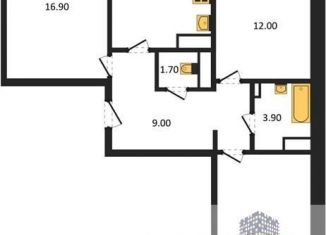 Продаю 3-ком. квартиру, 80.4 м2, Воронеж, улица Полковника Богомолова, 5