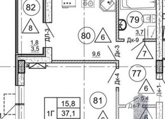 Продаю однокомнатную квартиру, 38.9 м2, Воронеж, улица Загоровского, 9/2, Центральный район