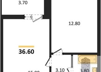 1-ком. квартира на продажу, 36.6 м2, Воронеж, Коминтерновский район