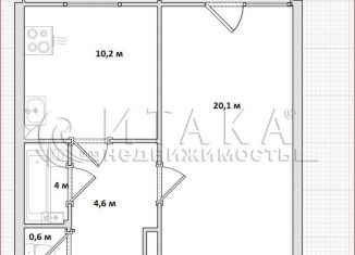 Продается 1-ком. квартира, 38.6 м2, Санкт-Петербург, Комендантский проспект, 40к1, метро Беговая