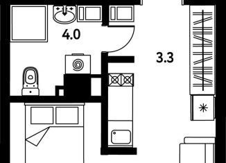 Продаю квартиру студию, 22.8 м2, Санкт-Петербург, Московский район, Московский проспект, 115В