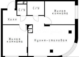 Продаю 2-комнатную квартиру, 69.1 м2, рабочий посёлок Заречье