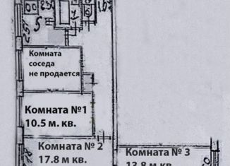 Продам 4-ком. квартиру, 74 м2, Санкт-Петербург, проспект Большевиков, 26к1, муниципальный округ № 54