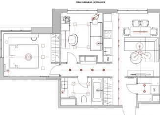 Сдам 3-комнатную квартиру, 60 м2, Москва, Мосфильмовская улица, 98к1, ЖК Огни