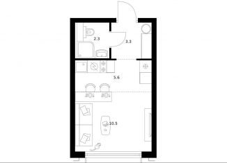 Продам квартиру студию, 21.7 м2, Москва, жилой комплекс 2-й Иртышский, 1.3, станция Бульвар Рокоссовского