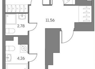 Продается 2-ком. квартира, 60.3 м2, Москва, ЮВАО, Рязанский проспект, 2с27