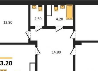 Продается 3-ком. квартира, 83.2 м2, Воронеж, бульвар Содружества, 1