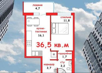 Сдается 1-ком. квартира, 36.5 м2, Санкт-Петербург, набережная реки Каменки, 13к1, метро Озерки