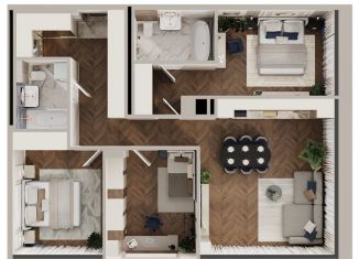 Продаю трехкомнатную квартиру, 96.6 м2, Республика Башкортостан, улица Аксакова, 14