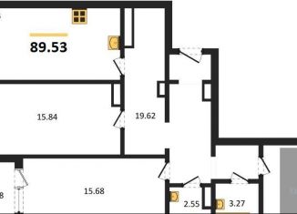 Продам 3-ком. квартиру, 89.5 м2, село Новая Усмань