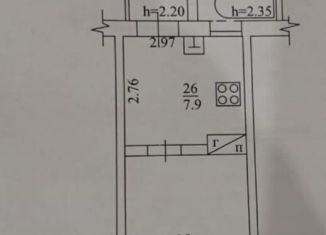 Продаю однокомнатную квартиру, 31 м2, Армавир, улица Луначарского, 161