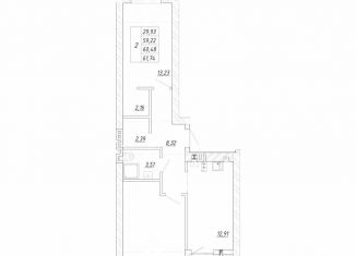 Продаю 2-ком. квартиру, 60.5 м2, Зеленоградск