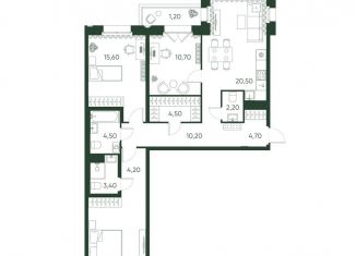 Продаю 3-комнатную квартиру, 97.4 м2, Санкт-Петербург, метро Площадь Восстания