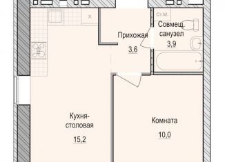 Продается 1-ком. квартира, 32.7 м2, село Первомайский, жилой комплекс Санвилл, 5