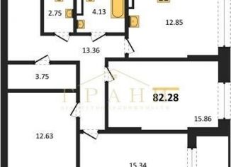 Продаю 3-комнатную квартиру, 82.3 м2, Воронеж, Центральный район