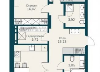 Продается 3-комнатная квартира, 82.3 м2, Новосибирск, метро Речной вокзал, улица Владимира Заровного, 6/1