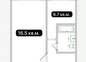 Продам 1-ком. квартиру, 30.2 м2, Калужская область, Николо-Козинская улица, 5