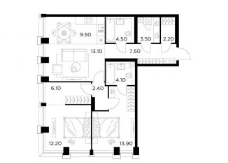 Продажа 3-ком. квартиры, 79 м2, Москва, Войковский район