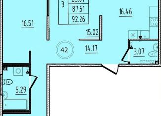 Продажа однокомнатной квартиры, 36.7 м2, Санкт-Петербург