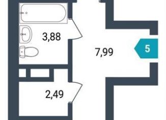 Продам 1-ком. квартиру, 44 м2, Забайкальский край