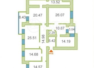 Продам 5-комнатную квартиру, 162 м2, Тюмень, улица 50 лет Октября, 62Ак2, Ленинский округ