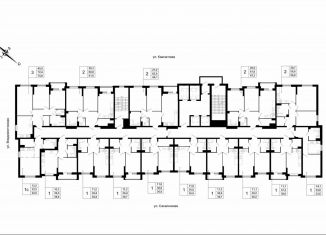 Продаю двухкомнатную квартиру, 56.8 м2, Екатеринбург, ЖК Уральский