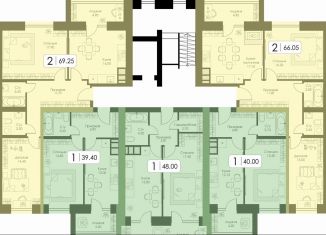 Продажа 1-комнатной квартиры, 48 м2, Смоленск