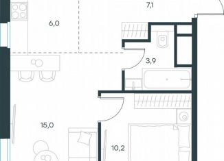 Продажа 1-комнатной квартиры, 42.2 м2, Москва, метро Селигерская, жилой комплекс Левел Селигерская, к1