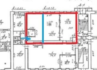 Аренда помещения свободного назначения, 35 м2, Санкт-Петербург, Большая Пушкарская улица, 10Б