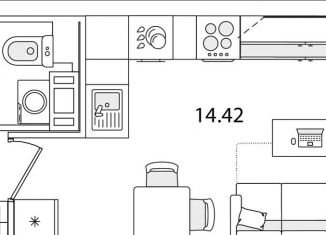 Продаю квартиру студию, 20.9 м2, Санкт-Петербург, муниципальный округ Сосновая Поляна