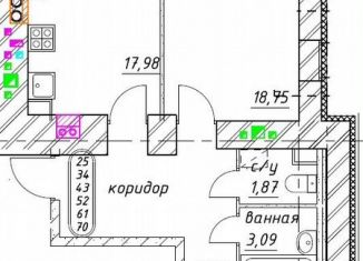 Продажа двухкомнатной квартиры, 66.4 м2, Ярославская область